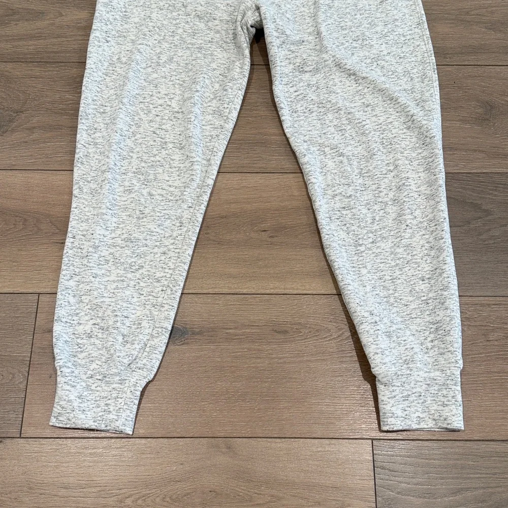 ALBION FIT Oatmeal Marl‎ At Ease Jogger Pants Bottoms Active Lounge Gym Size L